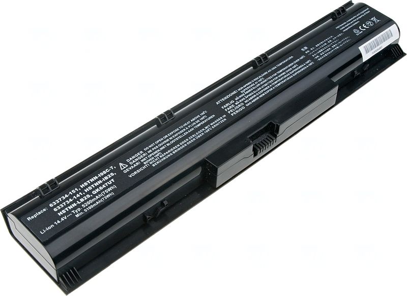 Baterie T6 Power HP ProBook 4730s, 4740s, 5200mAh, 75Wh, 8cell