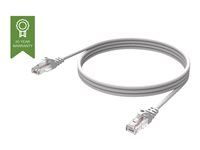 Síťový kabel - RJ-45 (M) do RJ-45 (M) - 50 cm - UTP - CAT 6 - bootovaný - bílá