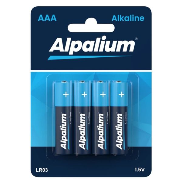 ALPALIUM Baterie ALKALINE LR03, AAA, 4ks