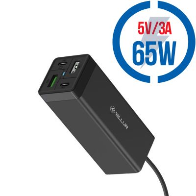 TELLUR PDHC2, Nabíječka 65W, 2x USB, 2x USB C