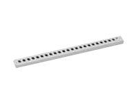 Čelní panel pro optickou vanu 1U pro max. 24 SC spojek černý RAL9005