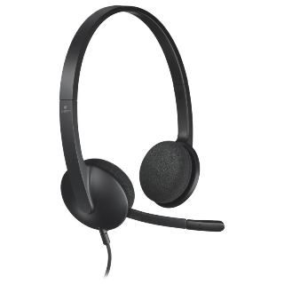 LOGITECH H340 USB Headset black