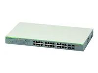 Přepínač - inteligentní - 24 x 10/100/1000 + 4 x gigabitů SFP - desktop, Lze montovat do rozvaděče, pro připevnění na zeď