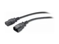 Elektrický kabel - power IEC 60320 C13 do IEC 60320 C14 - 2.4 m - černá - pro P/N: SCL500RMI1U, SCL500RMI1UC, SCL500RMI1UNC, SMTL1500RMI3UC, SMTL750RMI2UC