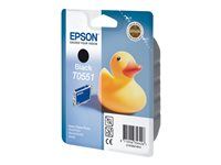 8 ml - černá - originální - blistr s RF / akustickým alarmem - inkoustová cartridge - pro Stylus Photo R240, R245, RX420, RX425, RX520