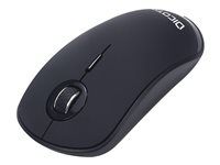 V2 - myš - pravák a levák - optický - 3 tlačítka - bezdrátový - 2.4 GHz - bezdrátový přijímač USB - černá