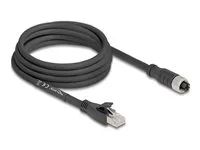 M12 Cable X-coded 8 pin female to RJ45 p