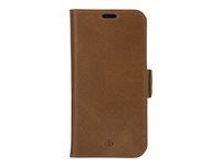 Pouzdro s klopou pro mobilní telefon - kůže full-grain - bronz - pro Apple iPhone 13 Pro Max