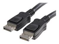 Kabel DisplayPort - DisplayPort (M) do DisplayPort (M) - 3 m - opatřený západkou, lisovaný - černá