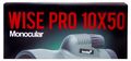 Monokulární dalekohled Levenhuk Wise PRO 10x50