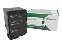 Černá - originální - kazeta s barvivem LRP - pro Lexmark CS827de, CX827de