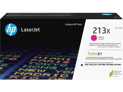 HP W2133X, magenta toner. kazeta HP LaserJet 213X