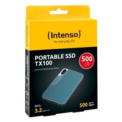 INTENSO TX100, Externí SSD disk, 500GB