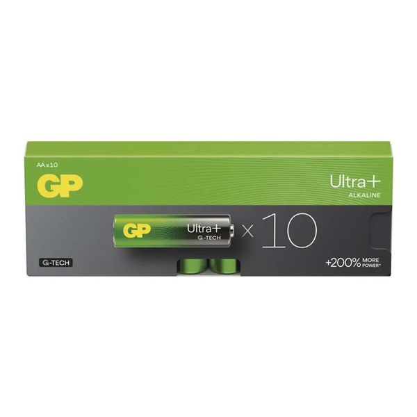 Baterie AA (R6) alkalická GP Ultra Plus 10ks