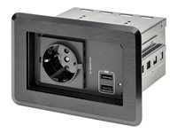 Conference Table Power Center AC/USB-A - KITBZPOWEU
