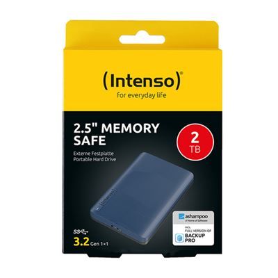 INTENSO 2TB Memory Safe 2,5", modrá