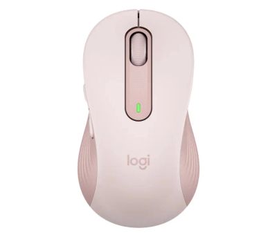 Logitech Signature M650 L/Kancelářská/Optická/Pro praváky/4 000 DPI/USB+BT/Růžová
