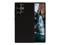 Zadní kryt pro mobilní telefon - 100% recyklovaný plast, silikon - noční čerň - pro Samsung Galaxy S23 Ultra