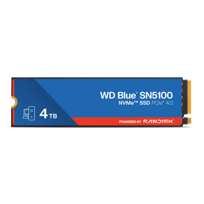 SSD 4TB WD Blue SN5100 NVMe M.2 PCIe Gen4 2280