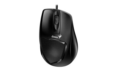 Genius DX-150X/Ergonomická/Optická/Pro praváky/1 000 DPI/Drátová USB/Černá