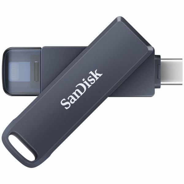 SanDisk iXpand Phone Drive USB-C/Lightning 256 GB
