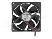 Axial Fan 5 V DC 92 x 92 x 25 mm black