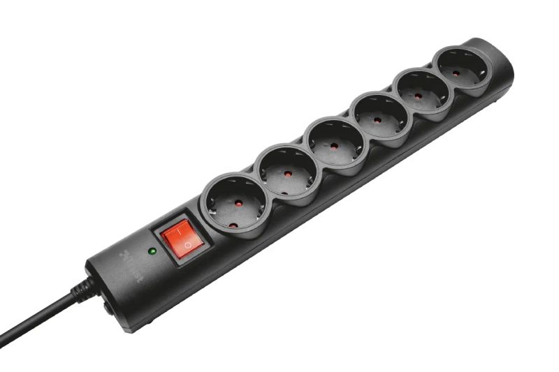 Trust 6-port surge guard eu