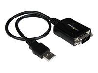 Sériový adaptér - USB - RS-232 - černá