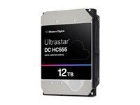 WD Ultrastar DC HC555 - Pevný disk - Datové centrum - 12 TB - interní - 3.5" - SATA 6Gb/s - 7200 ot/min. - vyrovnávací pamet: 512 MB