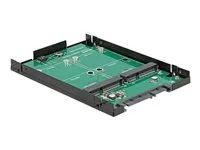 2.5  Converter SATA 22 pin > 2 x mSATA w
