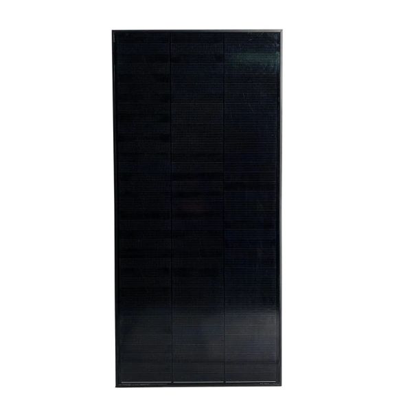 Solární panel 12V/130W monokrystalický celočerný SOLARFAM