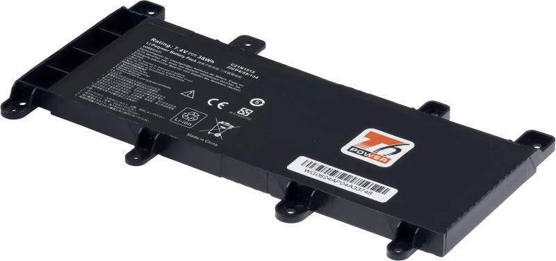 Baterie T6 Power pro Asus X756U, F756U, R753U, 5135mAh, 38Wh, 2cell, Li-pol