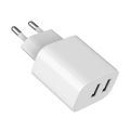 GEMBIRD TA-UC-2A12-01, Nabíječka, 2x USB-A, 12W, b