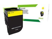 Žlutá - originální - kazeta s barvivem LCCP, LRP - pro Lexmark CS310dn, CS310n, CS410dn, CS410dtn, CS410n, CS510de, CS510dte