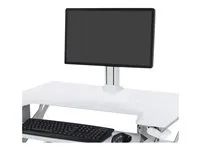 Upevňovací komponent (sada pro upgrade vozíku) - pro Displej LCD - bílá - velikost obrazovky: až 27"