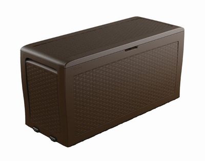 Box zahradní KETER Samoa Rattan Box 270l Brown