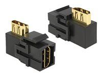 Modulární vložka (spojka) - HDMI - černá