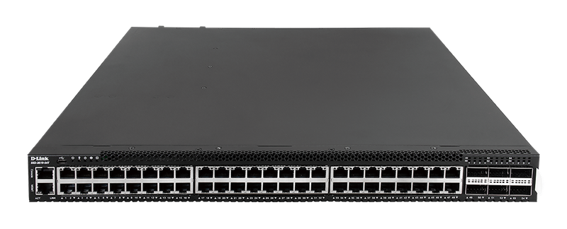D-Link DXS-3610-54T/SI L3 stackable switch, 48x 10G RJ45, 6x 40G/100G QSFP28