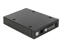 Skladovací mobilní rack - 2.5" - černá