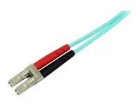 1m / 3 ft - 100 Gb - 50/125 - OM4 Fiber - LC to LC Fiber Patch Cable (450FBLCLC1) - Síťový kabel - multirežim LC (M) do multirežim LC (M) - 1 m - optické vlákno - duplex - 50 / 125 mikron - OM4 - vodě - barva