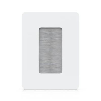 Ubiquiti UACC-WP-TH, Universal Paintable Passthrough Wall Plate, 2-Pack