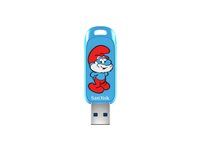 SanDisk Smurfs - Papa Smurf Edition Jednotka USB flash - 128 GB - USB 3.2 Gen 1