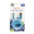 SBOX USB-TYPEC-15BL Kabel USB 2.0/TypeC 1,5m modrý
