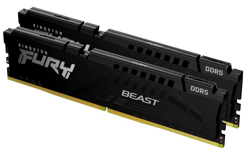 Kingston FURY Beast EXPO/DDR5/64GB/5600MHz/CL40/2x32GB/Black
