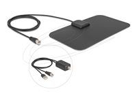 DAB+DVB-T2 Antenna F plug 5 - 25 dB act