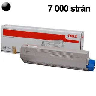 OKI MC853/MC873, originální toner, 7000 str., černý