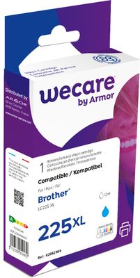 WECARE ARMOR ink kompatibilní s BROTHER LC-223Y, žlutá/yellow