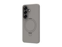 Zadní kryt pro mobilní telefon - magnet kickstand - kompatibilita s MagSafe - ICON - říční kámen - pro Samsung Galaxy S26