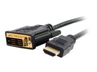 DVI-D Digital Video Cable - Kabel adaptéru - jeden spoj - DVI-D s piny (male) do HDMI s piny (male) - 3 m - dvojnásobně stíněný - černá