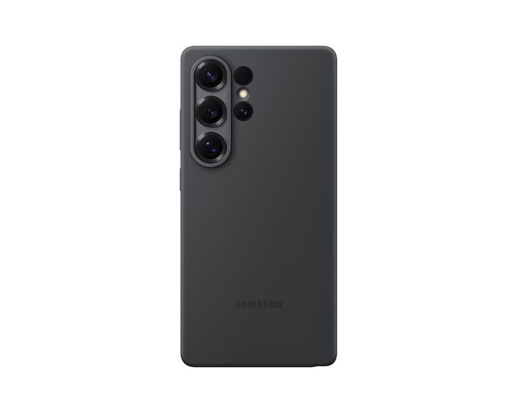 Samsung Silikonový zadní kryt pro Galaxy S25 Ultra Black